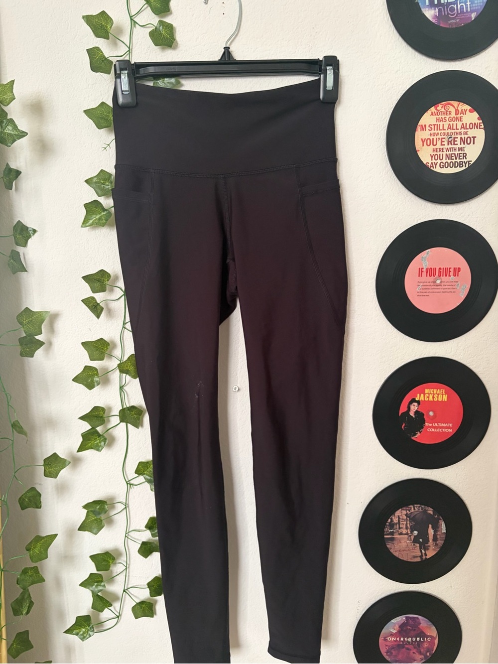 Old Navy Black Girls' High-Waist Leggings